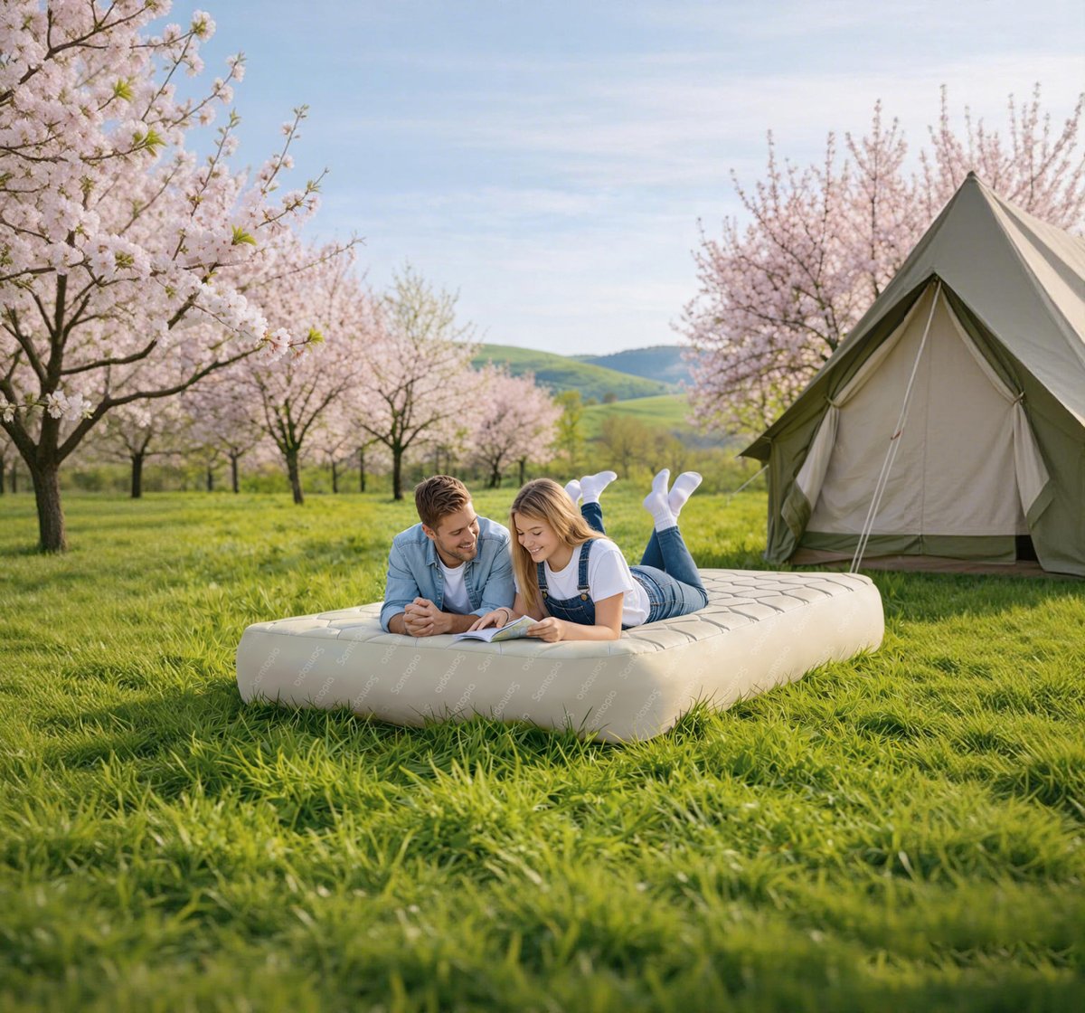 20cm TPU Inflatable Mattress