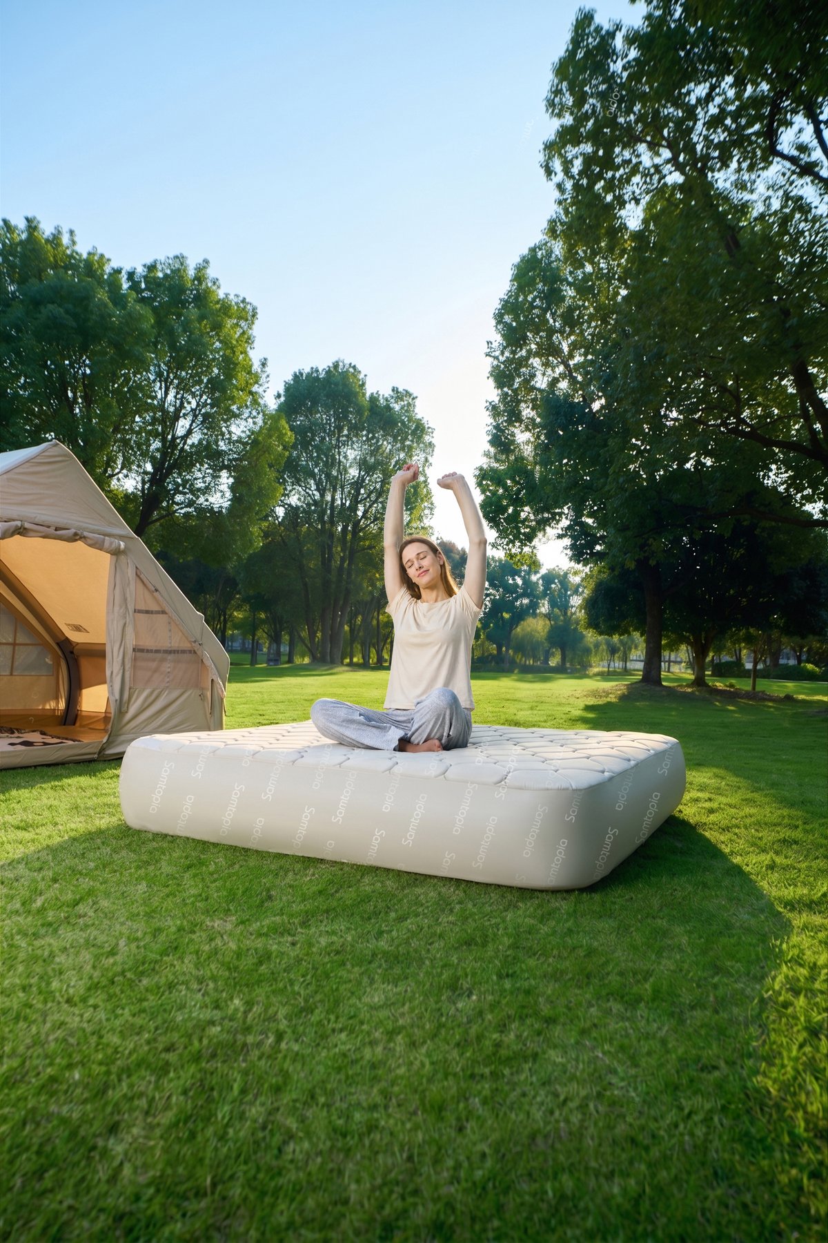 30cm TPU Inflatable Mattress detail