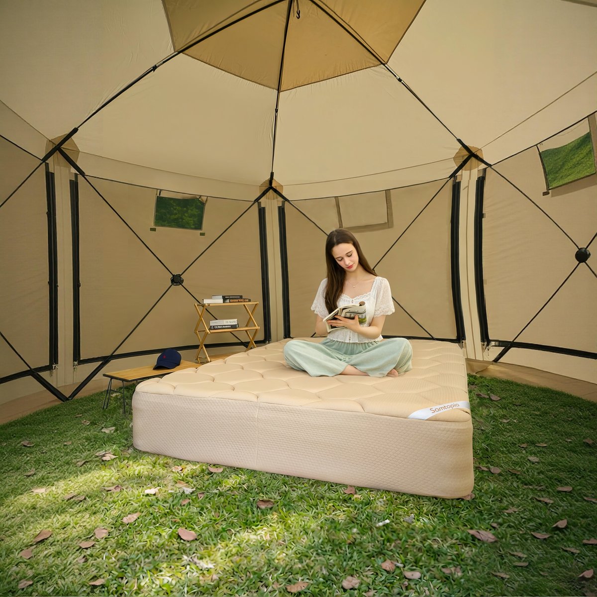 25cm TPU Square Bed